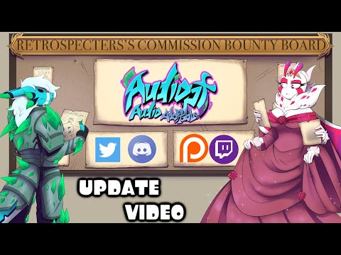 COMMISSIONS OPEN, VS. RETRO P2 UPDATE, & MORE! (Update Video)