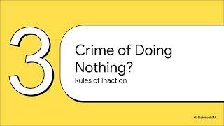 Actus Reus  Anatomy of a Crime | Module 5 | Criminal Law
