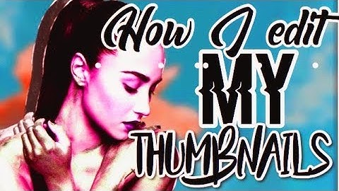 How To: Make a Thumbnail *FOR FREE* on iOS Iphone |MissLittleBeth Msp