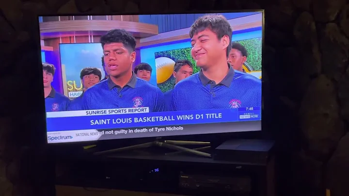 Hawaii News Now Sunrise Interview State Champs Bac...