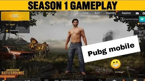 Pubg Mobile Season 1 Gameplay | When There Was No Hacker, No Lag