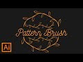 Adobe Illustrator Trick : How to Create  Pattern Brush Part 1