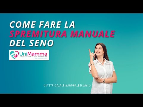 Video: Consigli per le neomamme: come spremere il latte con le mani