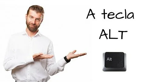 Para que serve a tecla ALT no teclado?