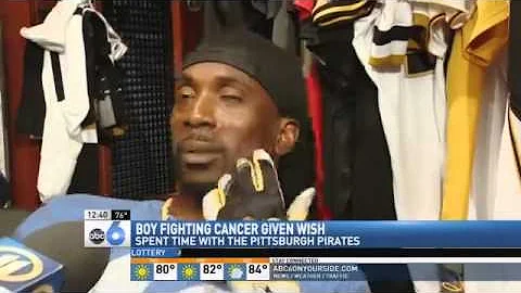 Boy With Cancer Gets Wish to Meet Baseball Player