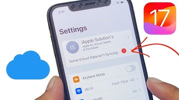 iCloud Not Syncing ! Fix Some iCloud Data Isn