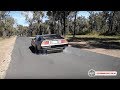 DeLorean with Chev LS V8 conversion: 0-100km/h & engine sound