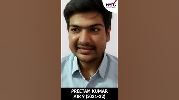 PREETAM KUMAR | AIR 9 | Topper