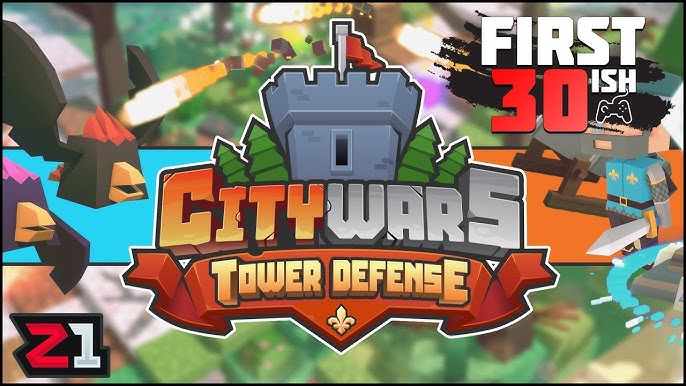 New TOWERS And More Monsters ! Citywars Tower Defense [E2] 