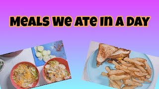 Meals We Ate In A Day // Home Cooking // Budget Meals // Cooking Vlog #blessed #cooking