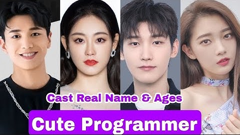 Cute Programmer Chinese Drama Cast Real Name & Ages || Xing Zhao Lin, Zhu Xudan BY ShowTime