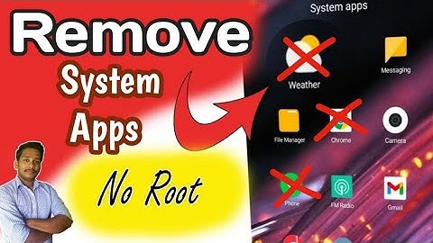 How to uninstall system apps without root in telugu | remove unwanted apps from android in telugu
