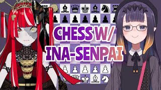 【CHESS.COM】POINTERS AND MATCHES WITH INA-SENPAI!!【Hololive Indonesia 2nd Gen】