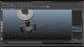Modeling a Robot using NURBS and Poly in Maya -Part05