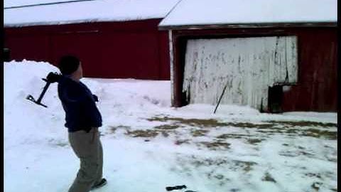 SOG Tactical Tomahawk Throwing in Slow Motion