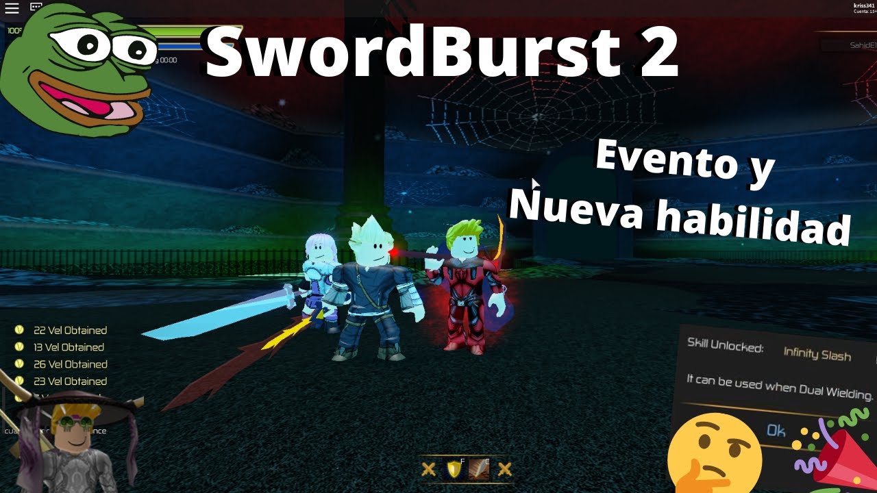 Swordburst 2 Evento Y Nueva Habilidad By Khrystff - halloween event 2017 roblox hallows quest wiki fandom