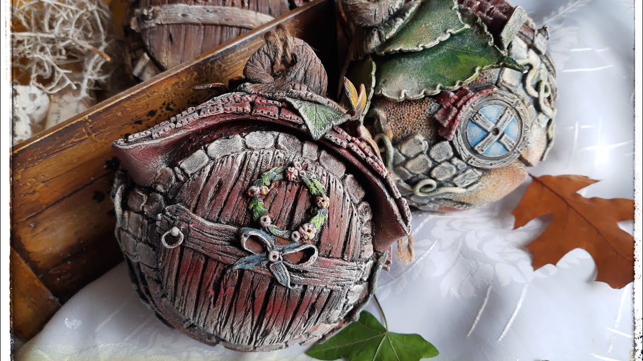 Pumpkin house full tutorial #1