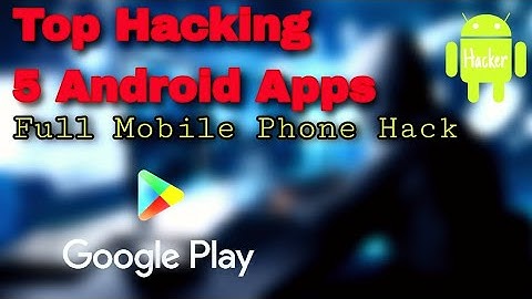 Top 5 Hacking Apps For Android || Full Mobile Phone Hack || Ethical Hacking #hacking_or_secutiy