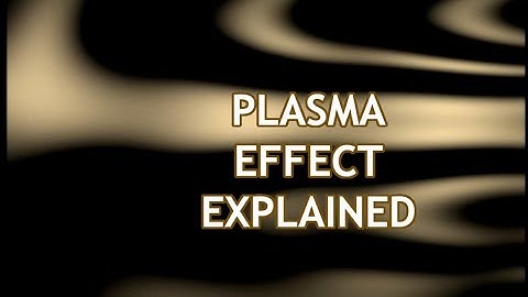 Plasma Graphics Effect Explained (C64,Amiga,Atari etc.)
