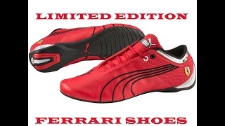 My size 10uk rosso (red) corsa black ferrari shoes.
http://www.shop.puma.co.uk/men%27s-ferrari-future-cat-m1-trainers/304580,en_gb,pd.html&cgid=23230#!i%3d0%...