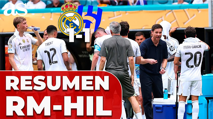 RESUMEN y GOLES del REAL MADRID 1 - AL HILAL 1: TROPIEZA de XABI ALONSO en el MUNDIAL DE CLUBES