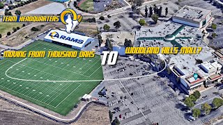 LA Rams Future Team Headquarters Training Facility Woodland Hills Mall?