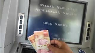 CARA TARIK TUNAI BEDA BANK ATM BCA di MESIN ATM BRI