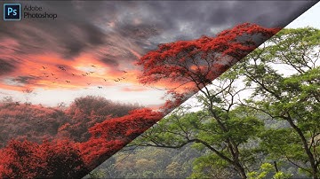 Sky Replacement and colour Grading | in 4 minute |  Photoshop Tutorial #8