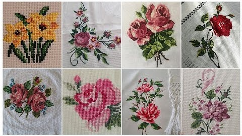 #1 Most Beautiful and Unique New Cross Stitch Patterns For Everything #CrossStitchDesign#Trend