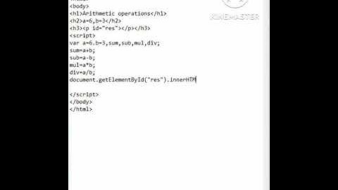Arithmetic operations in javascript