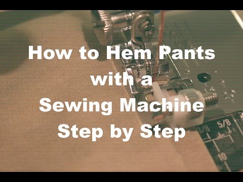 วีดีโอ: How to Hem Dress Pants: 11 ขั้นตอน (พร้อมรูปภาพ)