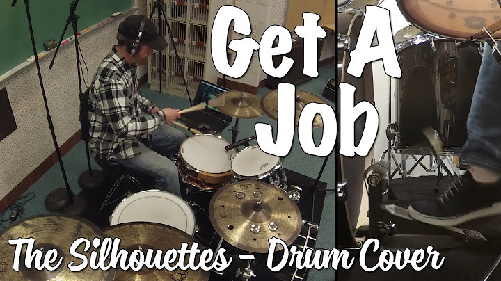 Get a Job Drums version - Drums performance video thumbnail