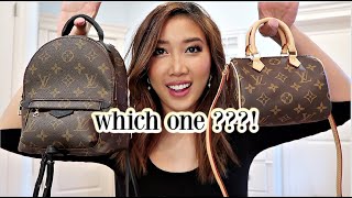 WHY I SOLD THE LOUIS VUITTON NANO SPEEDY & PALM SPRINGS MINI, AND DON'T  MISS THEM. 