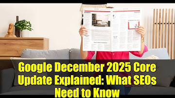 Google December 2025 Core Update Explained: What SEOs Need to Know