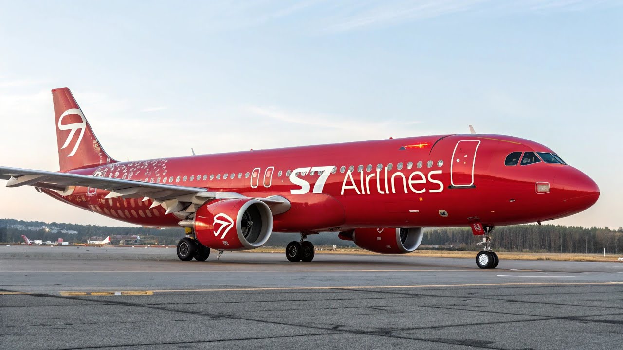 New S7 Airlines Airbus A320 | Complete Walkaround & Cabin Experience