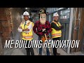Me building renovation update april 2024 with the dean and purdue pete