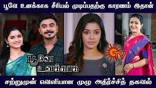 poove unakkaga serial end soon | Sun tv promo | poove unakkaga today | sun tv serial | mr Partha