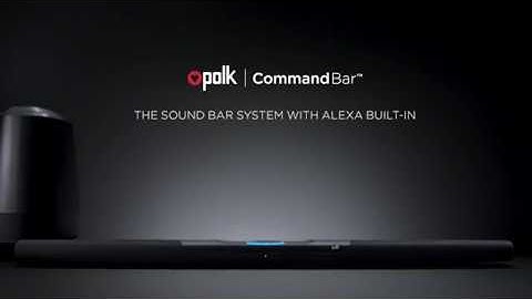 Polk Audio’s Alexa-enabled Command Bar