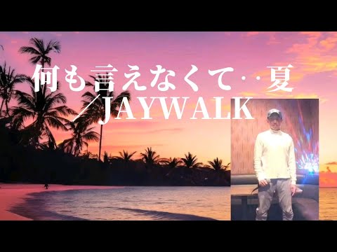 I can't say anything...Summer/JAYWALK