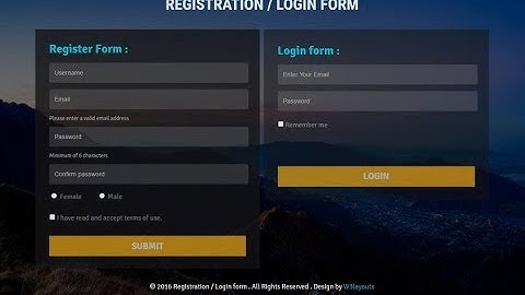 Login Form Design With Glass Effect Using HTML And CSS In Urdu