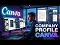 How to Create a Professional Company Profile in Canva (2026)