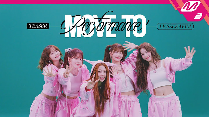 (Teaser) [MOVE TO PERFORMANCE] LE SSERAFIM(르세라핌) - DIFFERENT (English ver.) (4K)