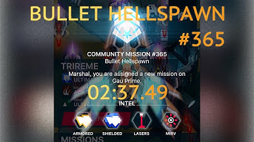 speedrun: Bullet Hellspawn #365 - GAMMA TRIREME - Phoenix 2 - Marshal S4