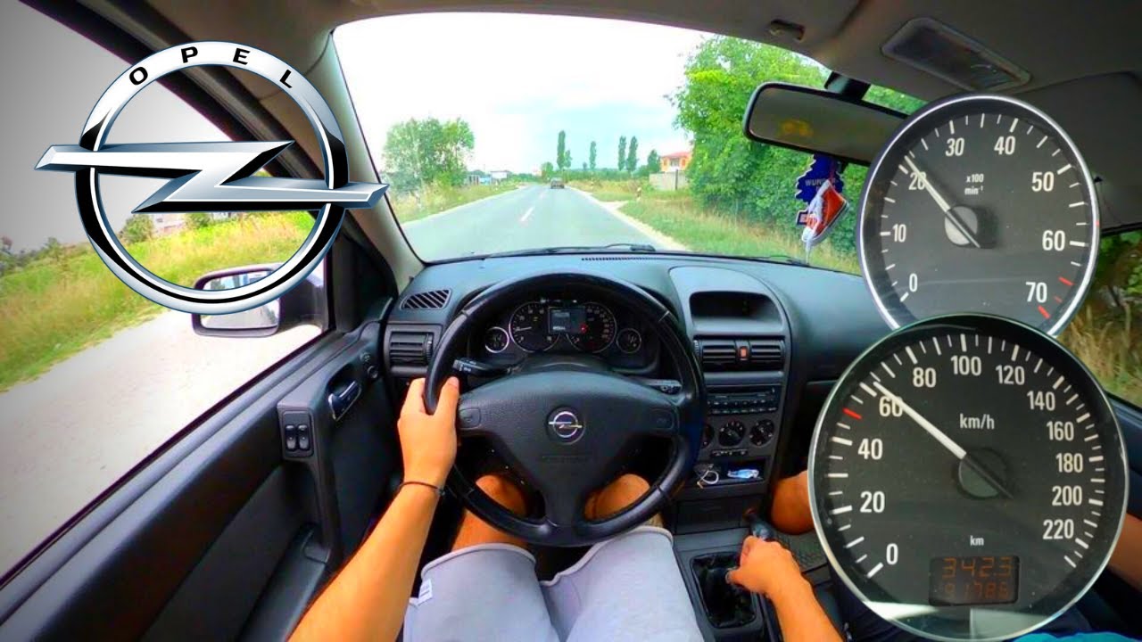 Opel Astra G 1.6 8V (2003) - POV Drive - YouTube