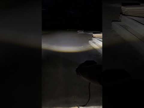 Додаткова світлодіодна LED фара 50Вт два режима світла (Дальній-білий) (Ближній-білий) Дхо+Поворот, видео 1