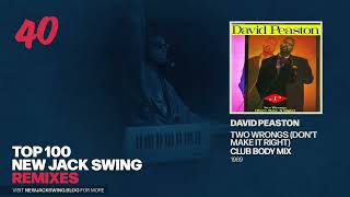 #40 - David Peaston - Two Wrongs (Don't Make It Right) (Club Body Mix) - 1989 | NEW JACK SWING BLOG