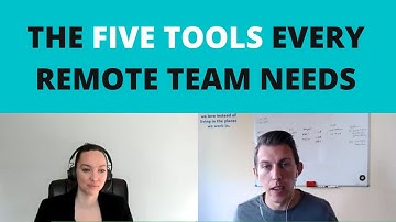 The Five Kinds Of Tools Every Remote Work Team Needs - Asynch, Synch, Project Mgmt, Files & Space