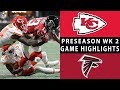 Chiefs vs. Falcons Highlights | NFL 2018 Preseason Week 2