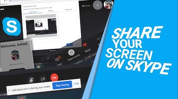 How to Share your Screen on Skype | Share screen using Skype | Share my screen through Skype in 2022