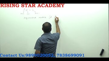 System of Linear Equations Lecture #1 Linear Algebra